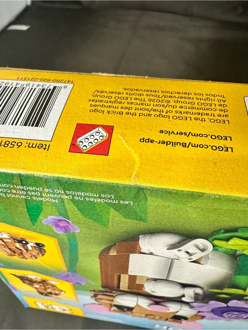 LEGO Creator 3 in 1 31376 Cute Hamster with Flower 166 Pieces